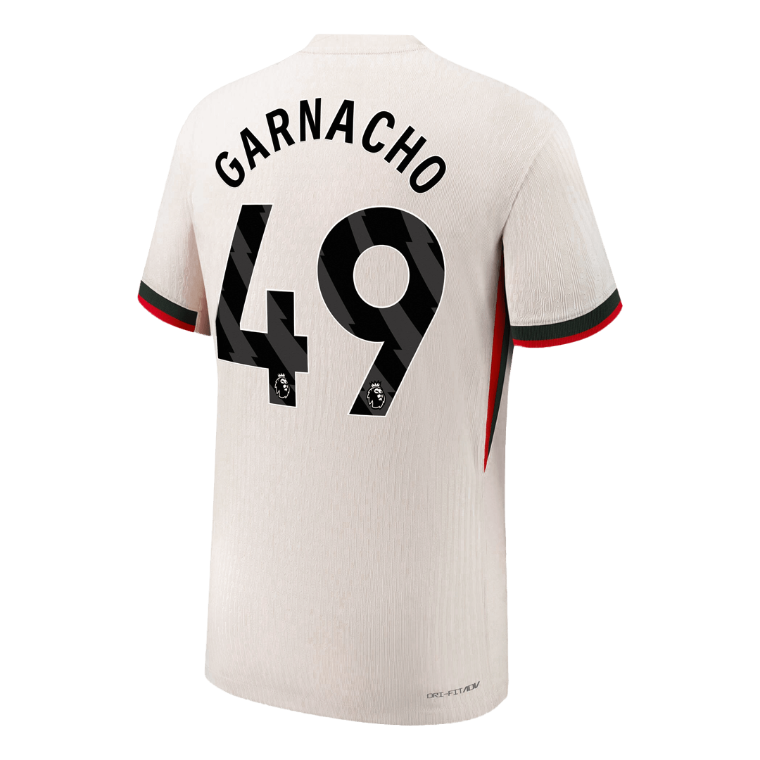 Chelsea GARNACHO #49 Pryč Fotbalový dres 2025/26 - verze pro hráče