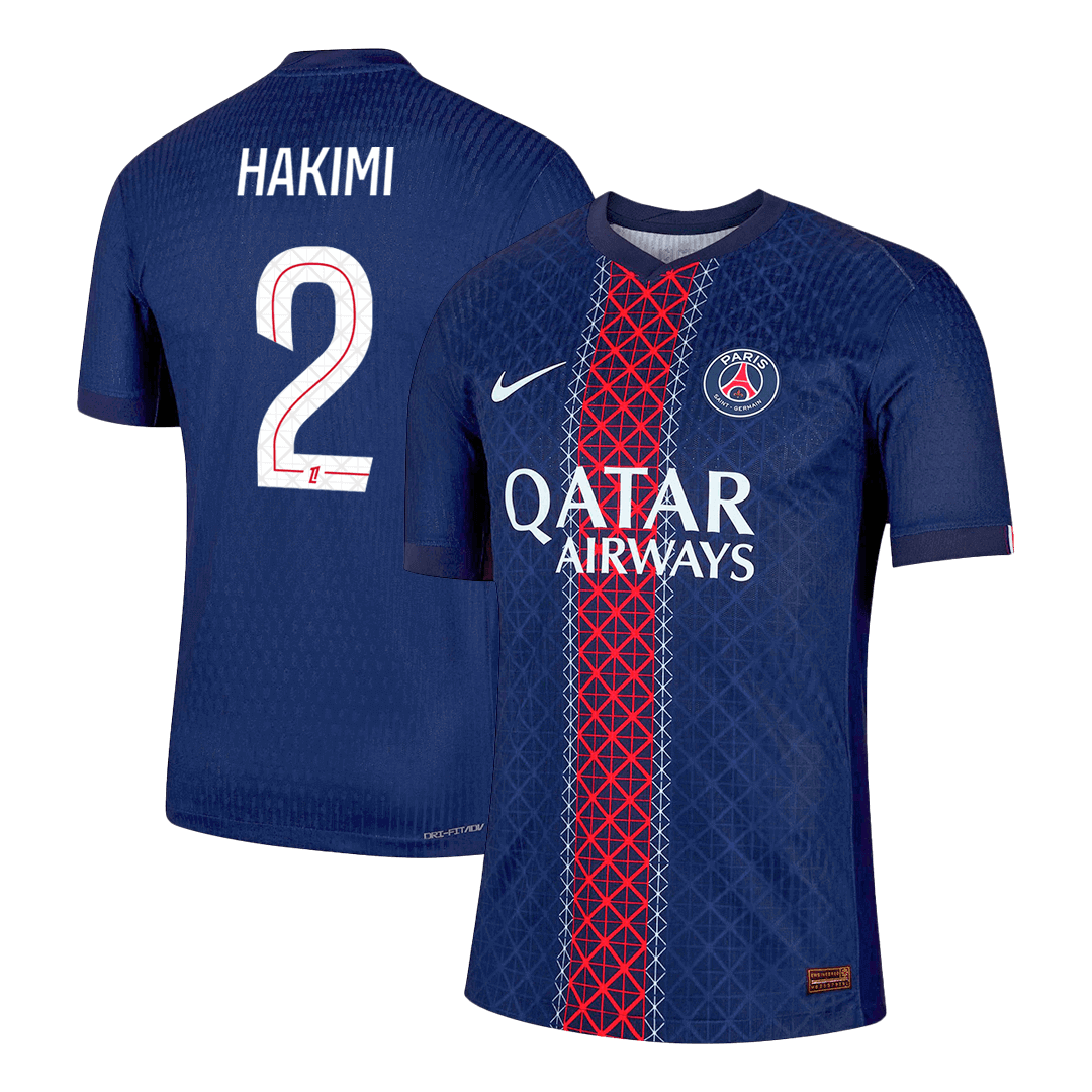 PSG HAKIMI #2 Domov Fotbalový dres 2025/26 - verze pro hráče