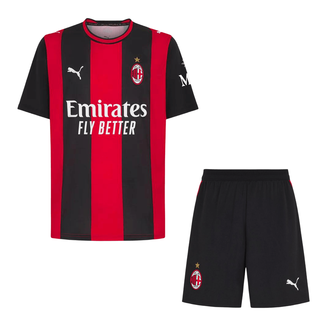 Pánské AC Milan Domov Fotbalový dres (Jersey+Shorts) Kit 2026/27