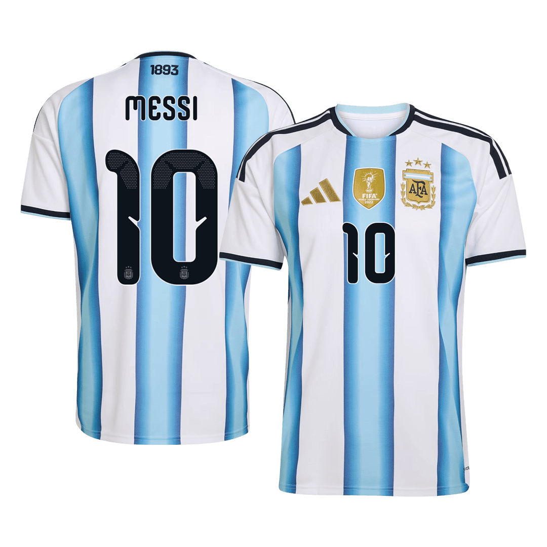 Pánské Argentina MESSI #10 Domov Fotbalový dres Mistrovství světa 2026