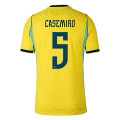 Brazil CASEMIRO #5 Domov Fotbalový dres Mistrovství světa 2026 - verze pro hráče