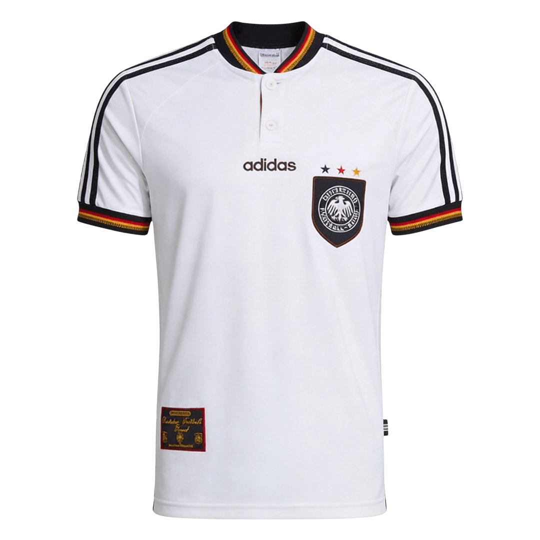 Germany Domov Retro fotbalový dres 1996