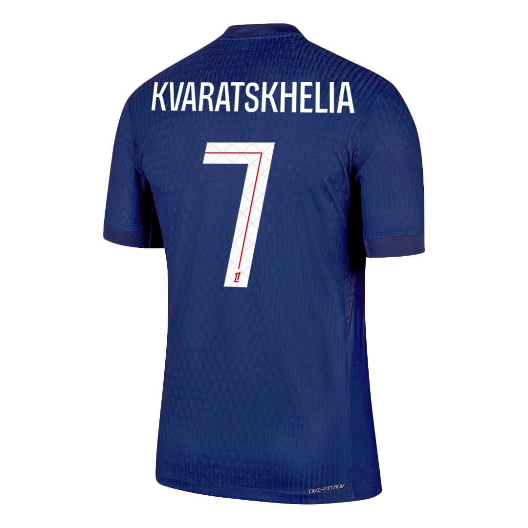 PSG KVARATSKHELIA #7 Domácí Fotbalový dres 2025/26 – verze pro hráče
