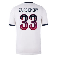 PSG ZAÏRE-EMERY #33 Pryč Fotbalový dres 2026/27 - verze pro hráče