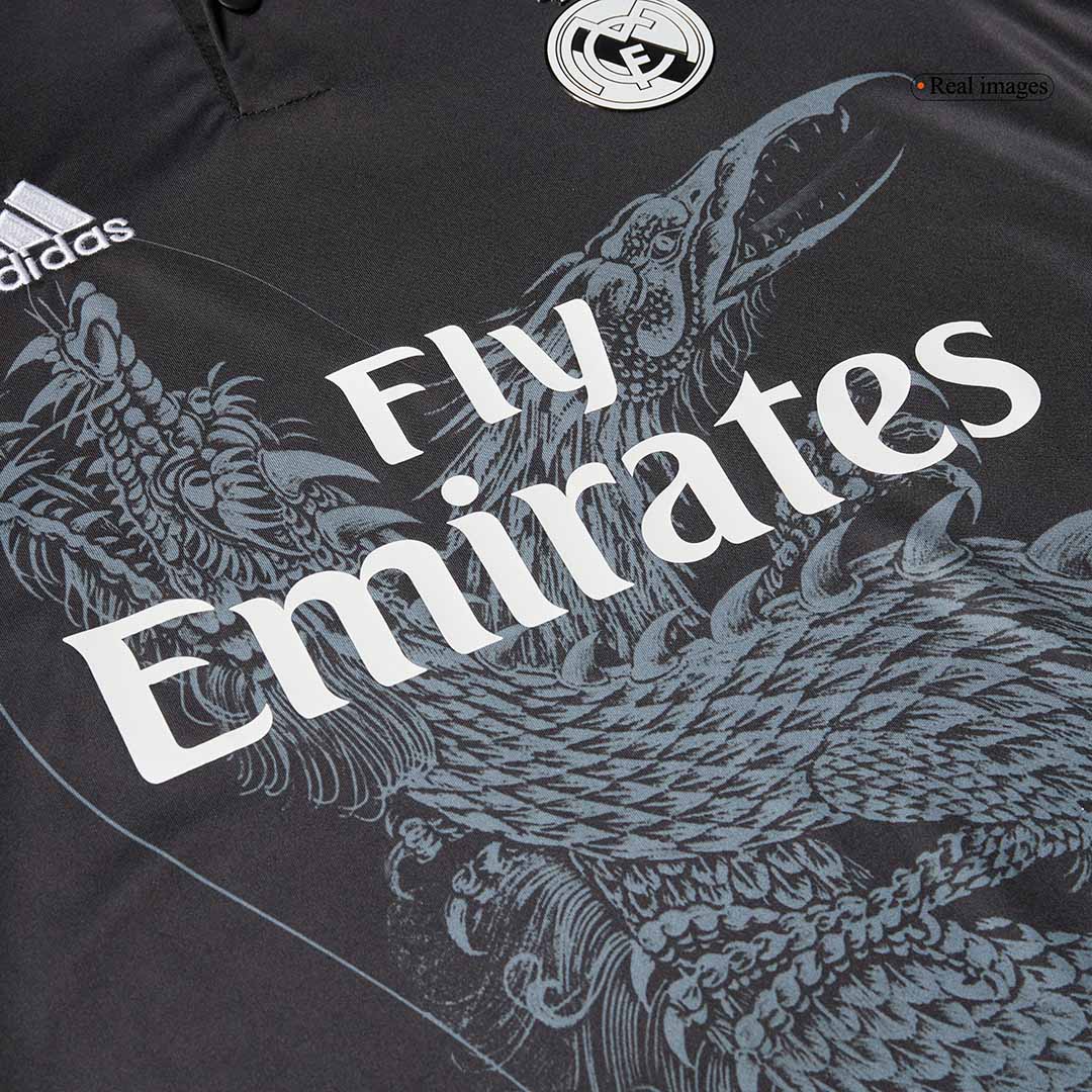 Real Madrid BALE #11 Third Away Retro Football Shirt 2014/15