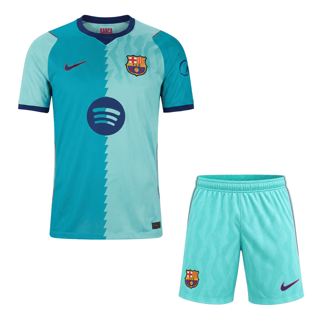 Pánské Barcelona Třetí pryč Fotbalový dres (Jersey+Shorts) Kit 2026/27
