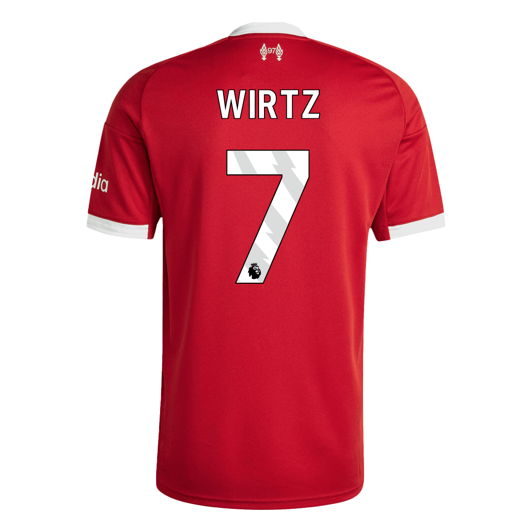 Pánský domácí fotbalový dres Liverpool WIRTZ #7 2025/26