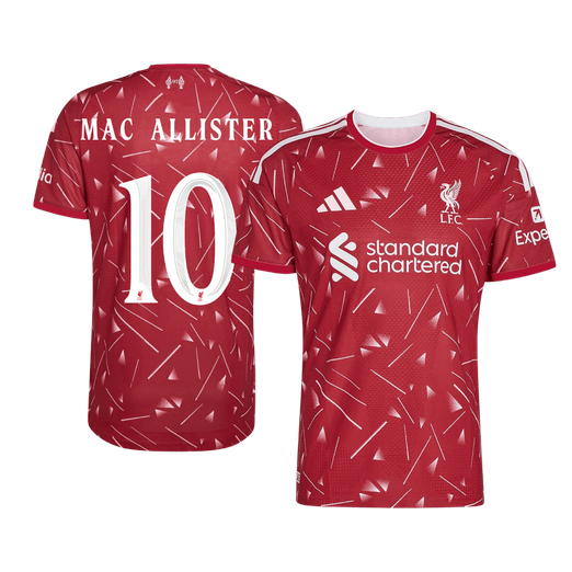 Liverpool MAC ALLISTER #10 Domov Fotbalový dres 2026/27 - verze pro hráče - UCL
