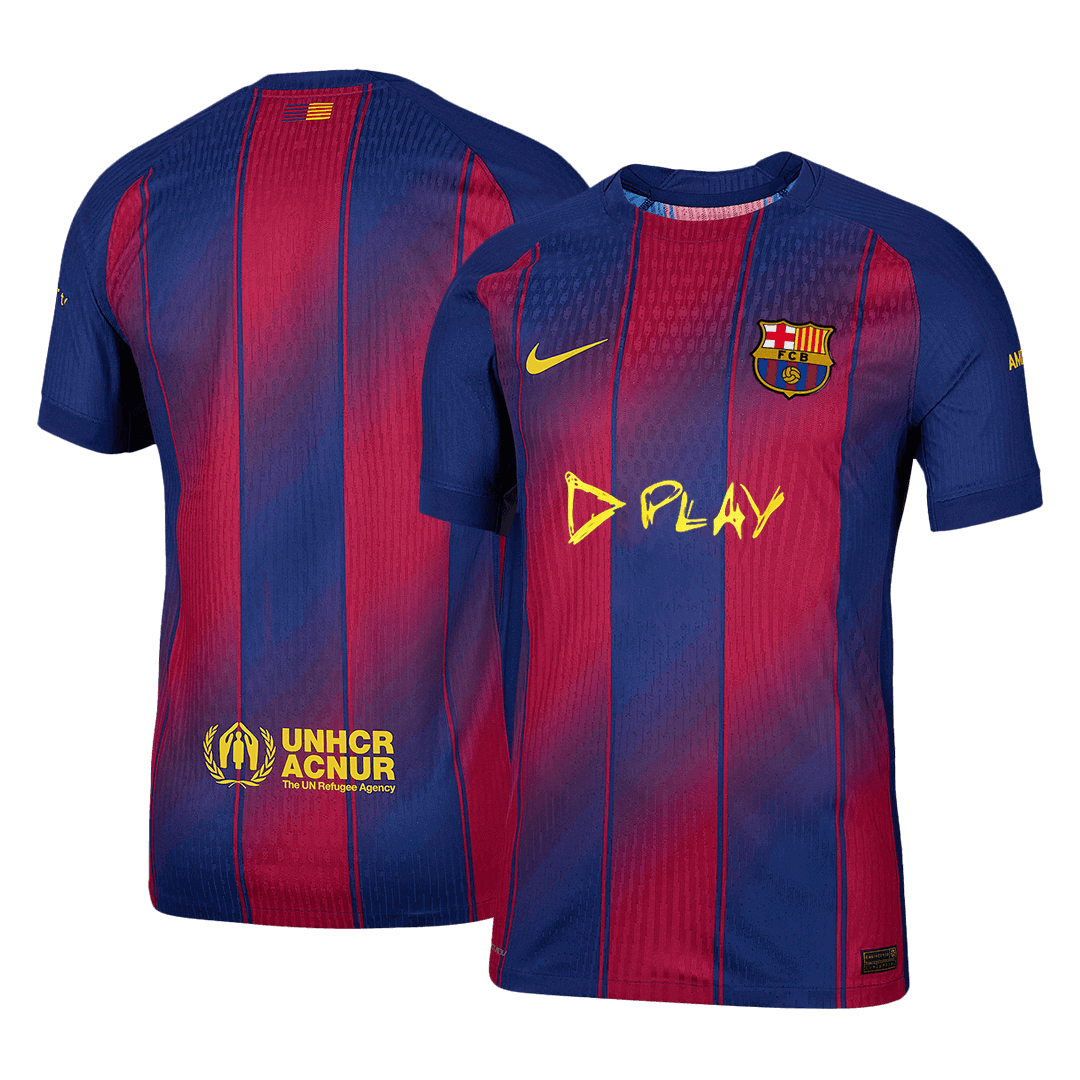 Barcelona Domov Fotbalový dres 2025/26 - verze pro hráče