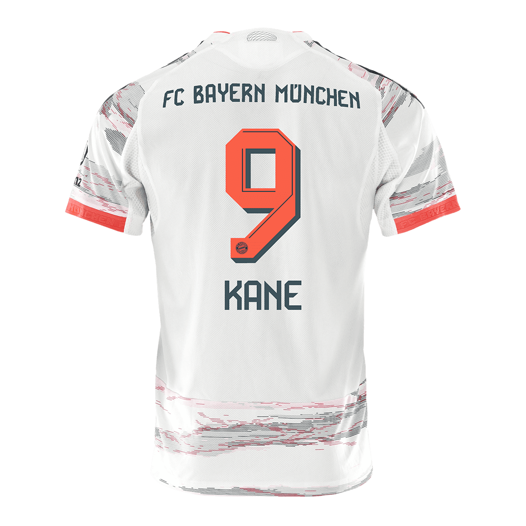 Bayern Mnichov KANE #9 venkovní fotbalový dres 2025/26 – verze pro hráče