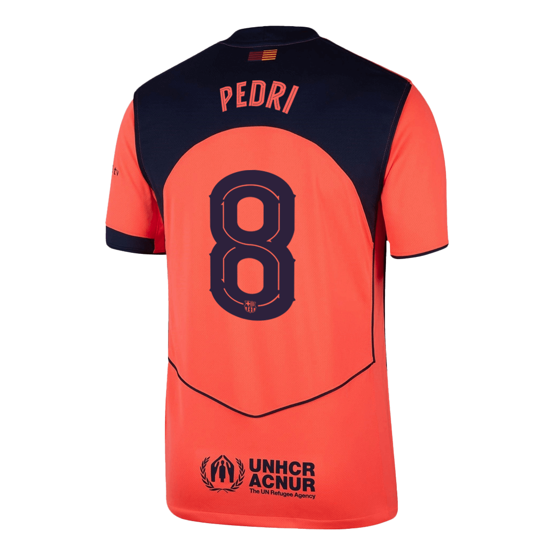 Pánské Barcelona PEDRI #8 Třetí pryč Fotbalový dres 2025/26 - UCL