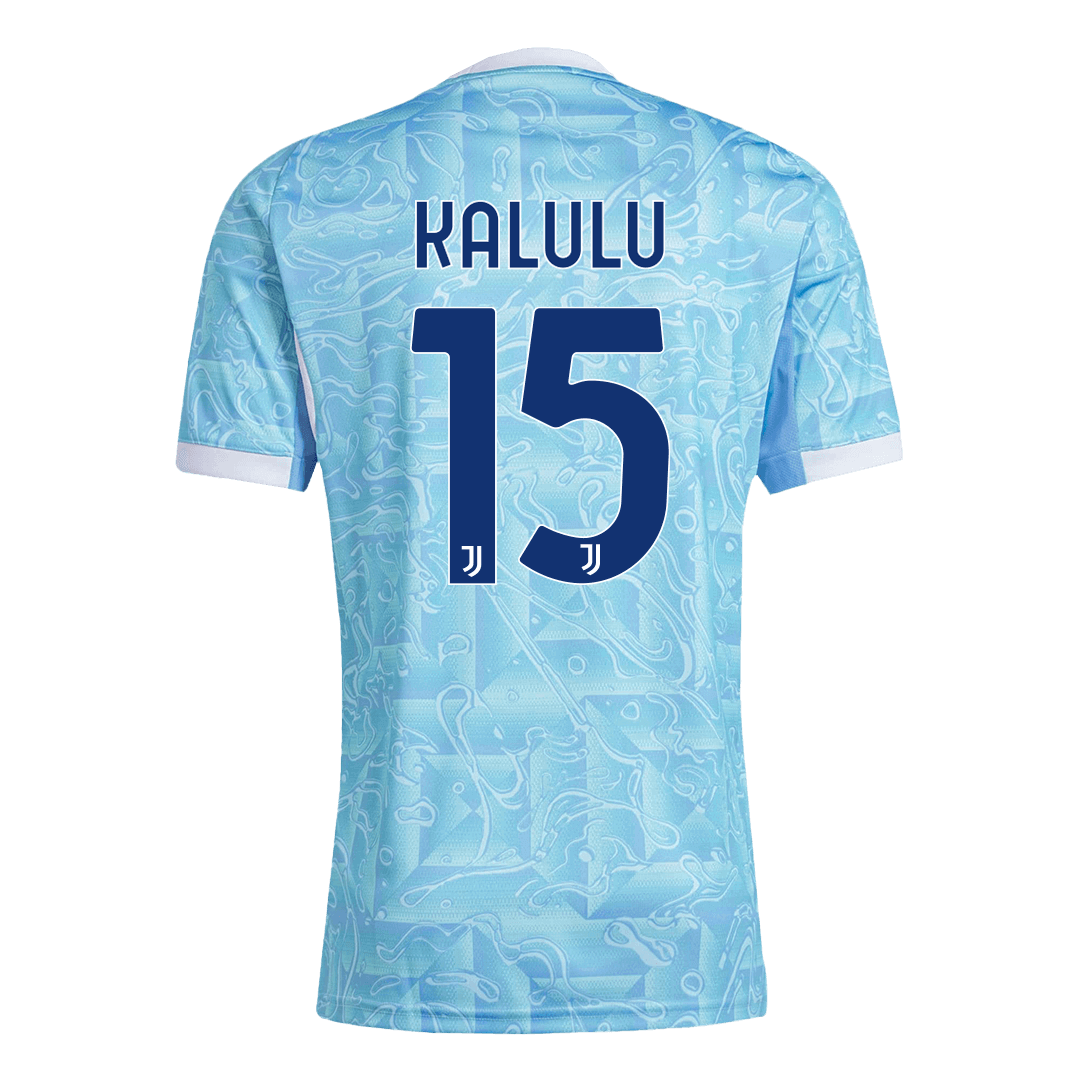 Pánské Juventus KALULU #15 Pryč Fotbalový dres 2025/26