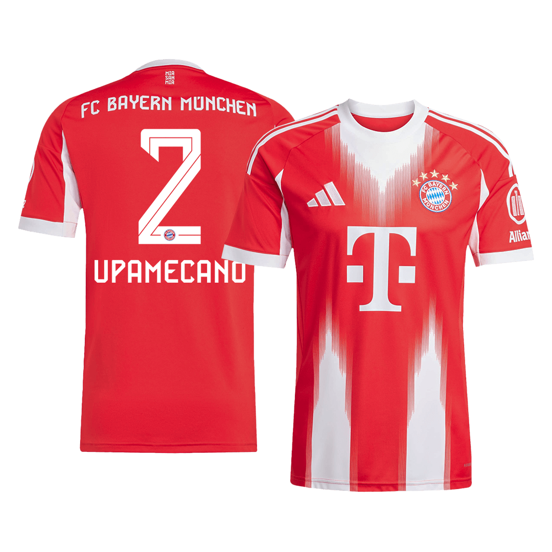Pánské Bayern Munich UPAMECANO #2 Domov Fotbalový dres 2025/26