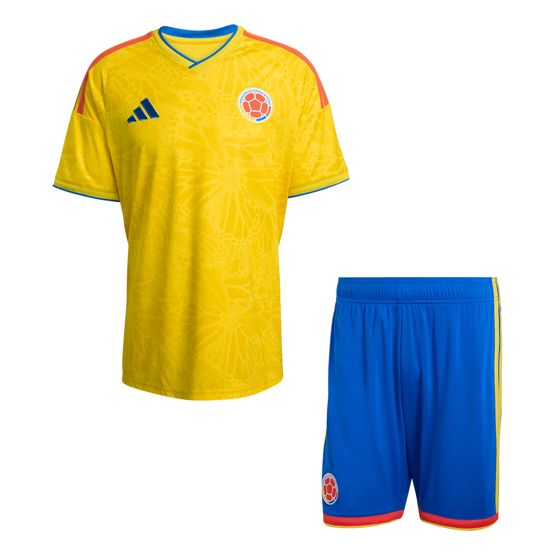 Pánské Colombia Domov Fotbalový dres (Jersey+Shorts) Kit Mistrovství světa 2026