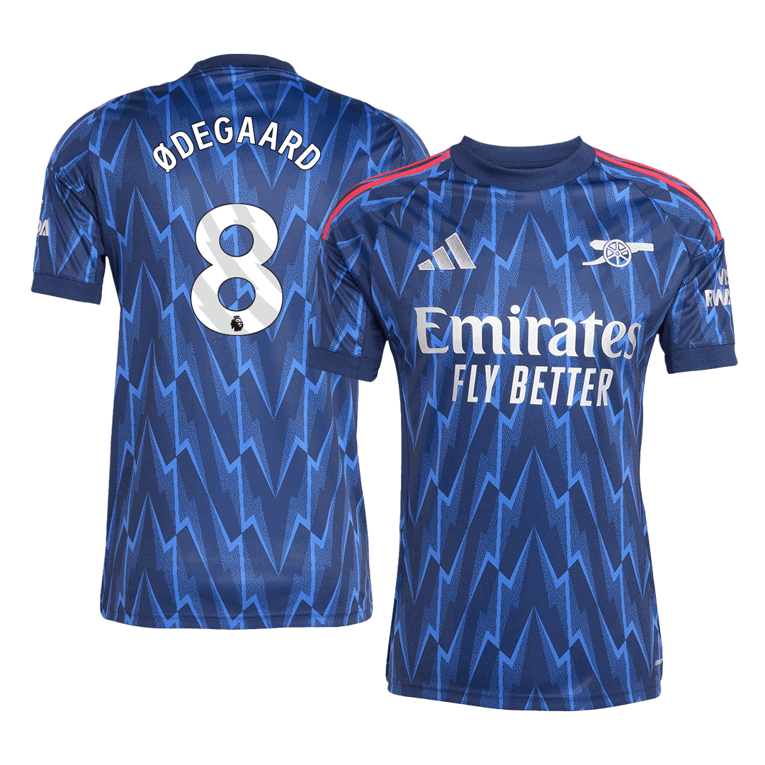 Men's Arsenal ØDEGAARD #8 Away Football Jersey 2025/26