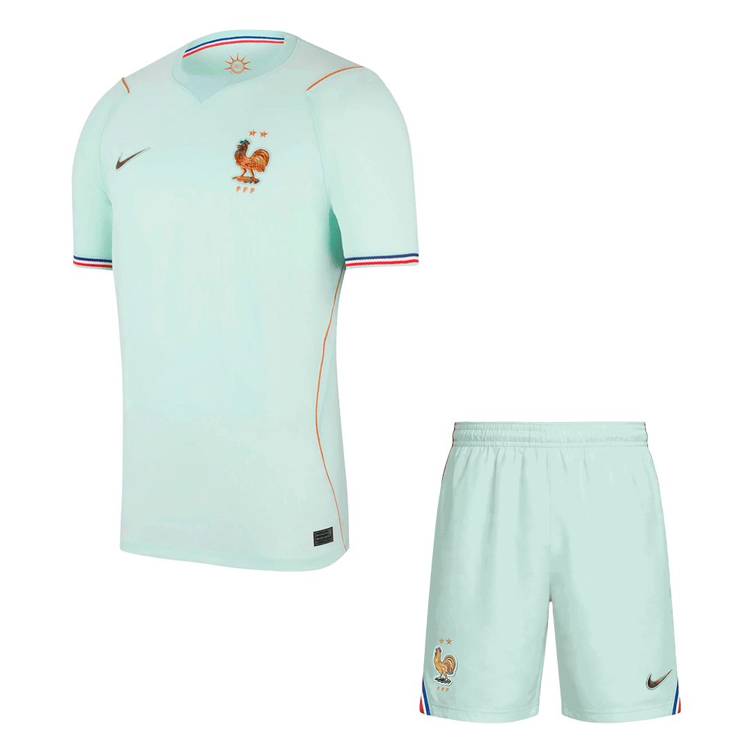 Pánské France Pryč World Cup Fotbalový dres (Jersey+Shorts) Kit Mistrovství světa2026