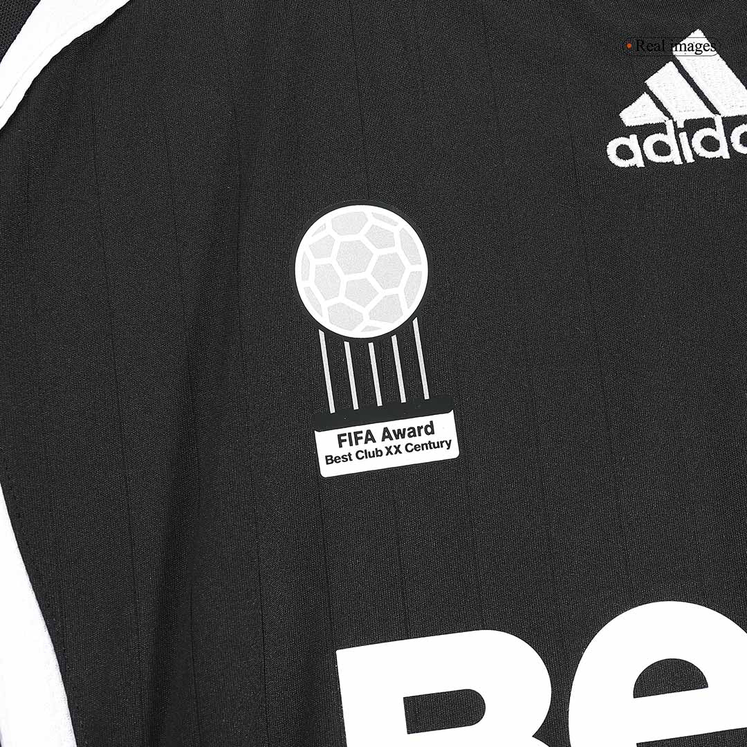 Real Madrid BECKHAM #23 venkovní retro fotbalový dres s dlouhým rukávem 2006/07