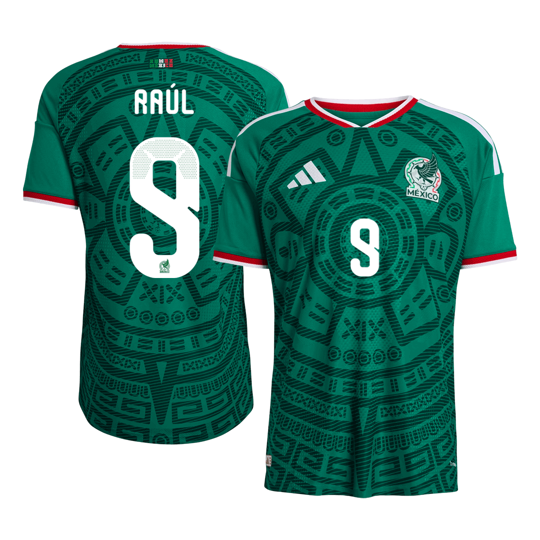 Mexico Raúl #9 Domov Fotbalový dres Mistrovství světa 2026 - verze pro hráče