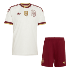 Děti Spain Pryč Fotbalový dres Kit(dres + šortky) Mistrovství světa 2026