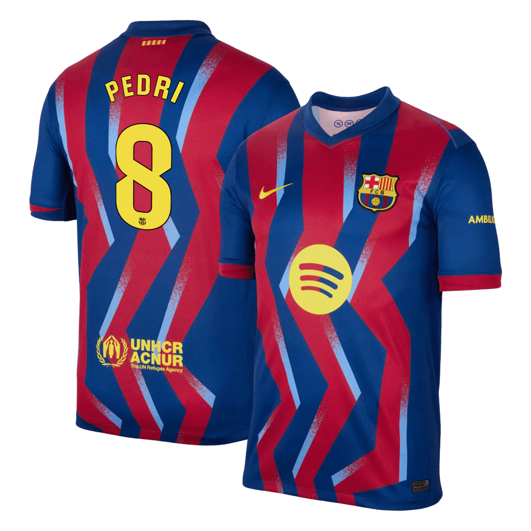 Pánské Barcelona PEDRI #8 Čtvrtý pryč Fotbalový dres 2025/26