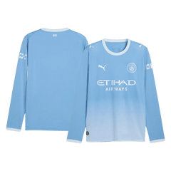 Pánské Manchester City Domov Fotbalový dres s dlouhým rukávem 2026/27