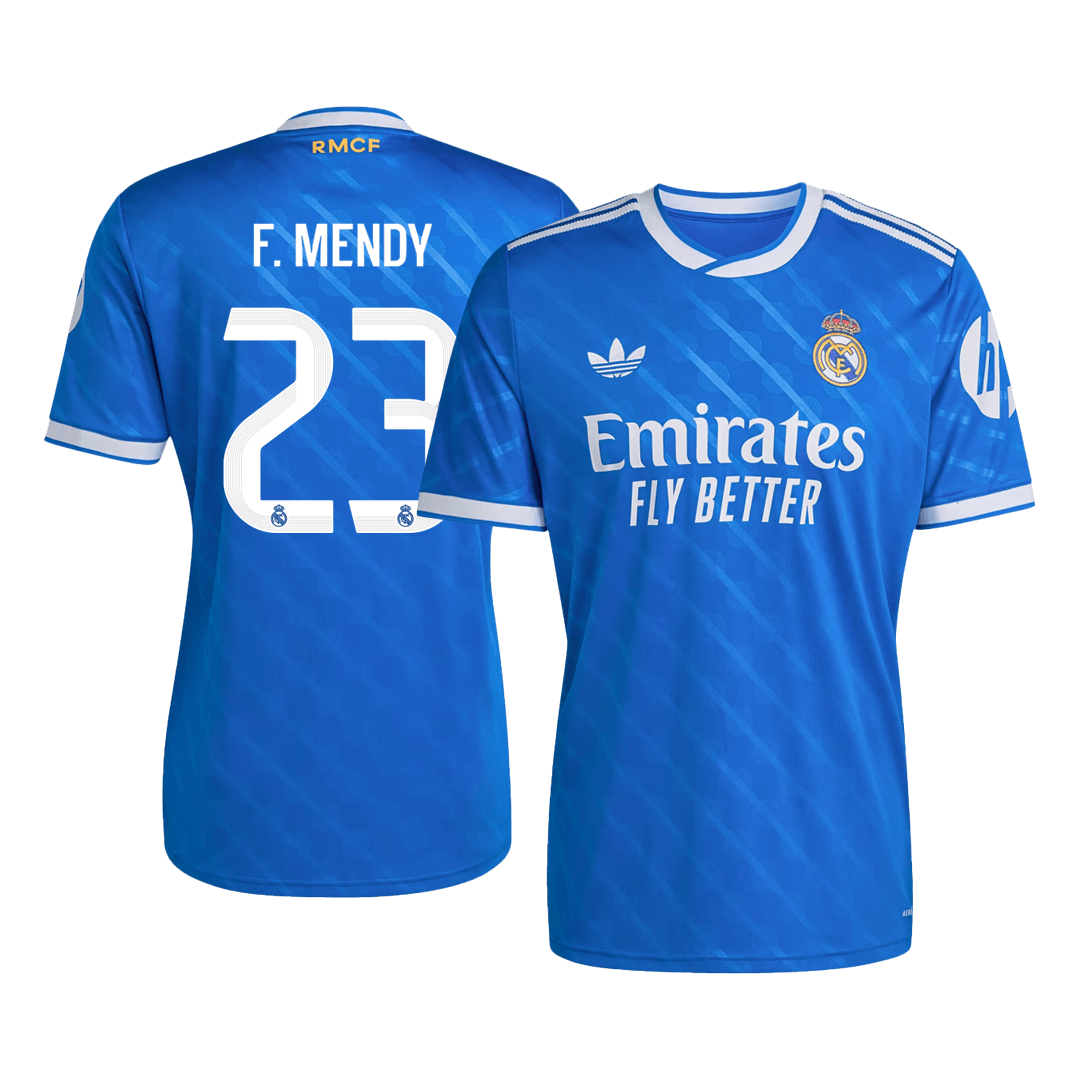Pánské Real Madrid F. MENDY #23 Třetí pryč Fotbalový dres 2025/26