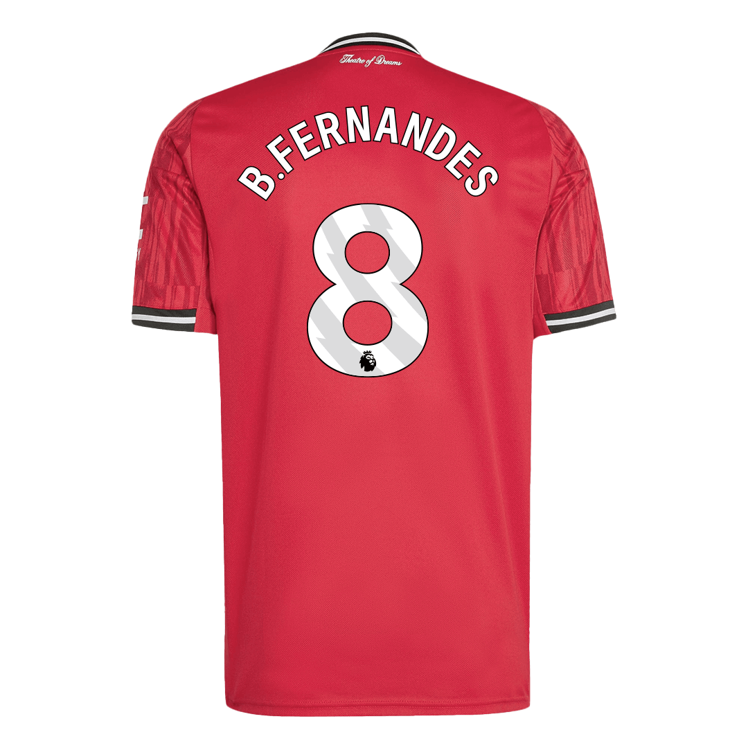 Pánský fotbalový dres Manchester United B.FERNANDES #8 Domácí 2025/26