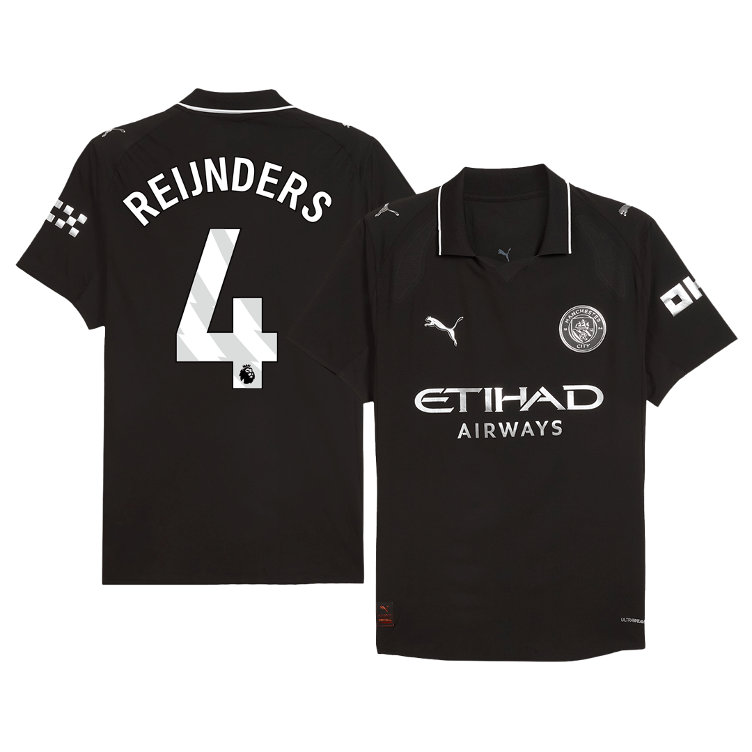Manchester City REIJNDERS #4 Pryč Fotbalový dres 2025/26 - verze pro hráče