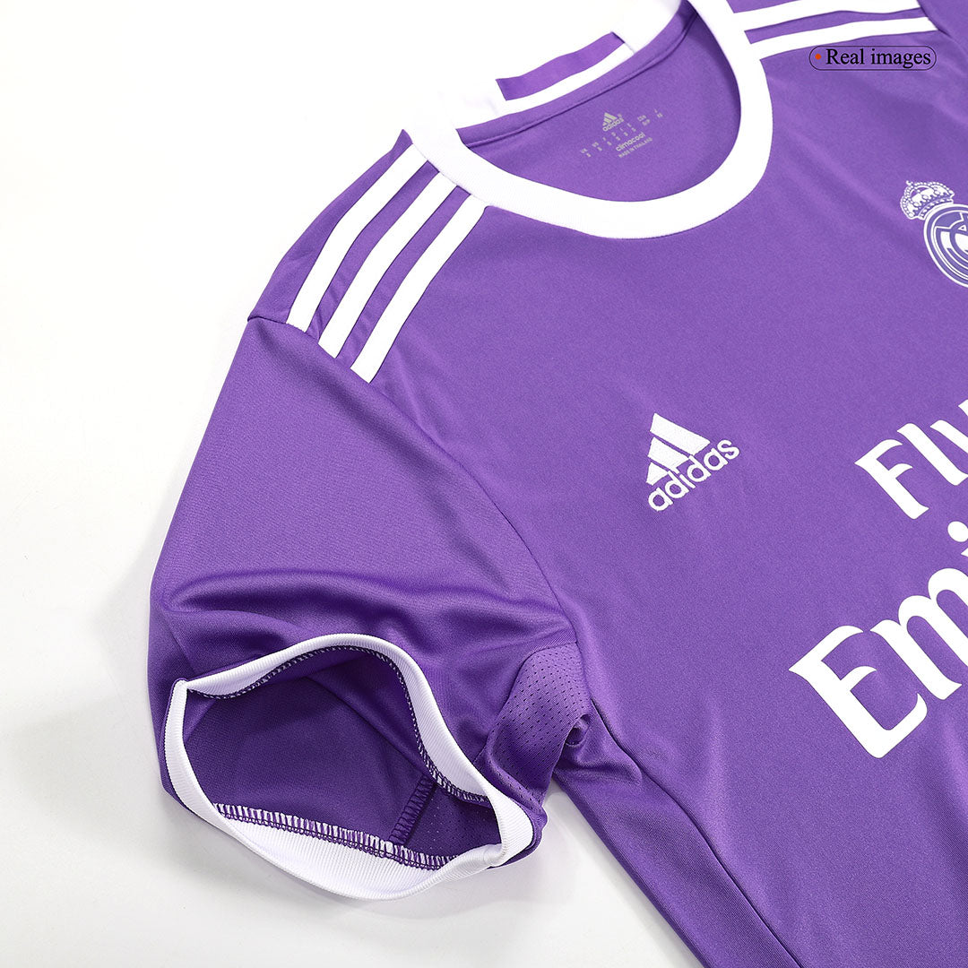 Real Madrid KROOS #8 venkovní retro fotbalový dres 2016/17