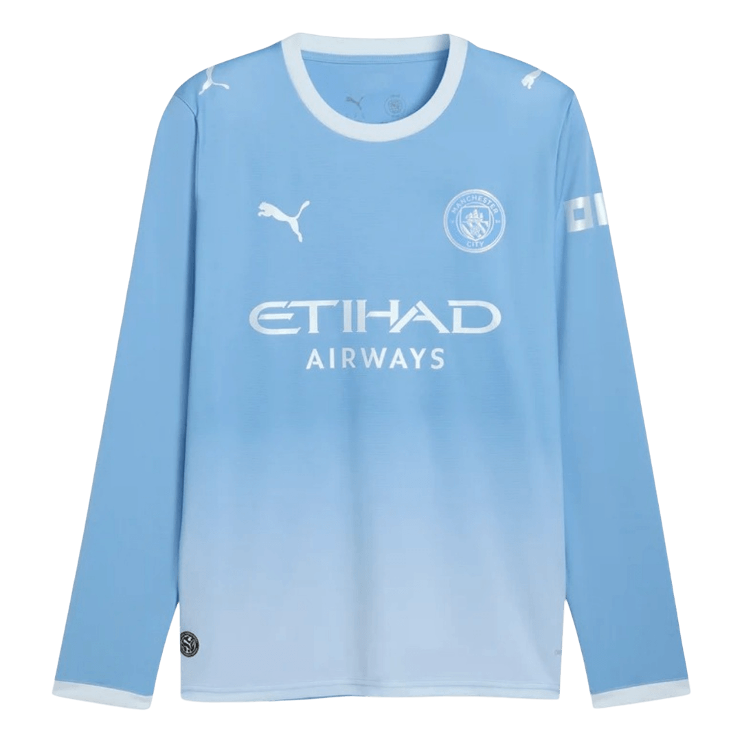 Pánské Manchester City Domov Fotbalový dres s dlouhým rukávem 2026/27