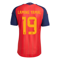 Spain LAMINE YAMAL #19 Domov Fotbalový dres Mistrovství světa 2026 - verze pro hráče