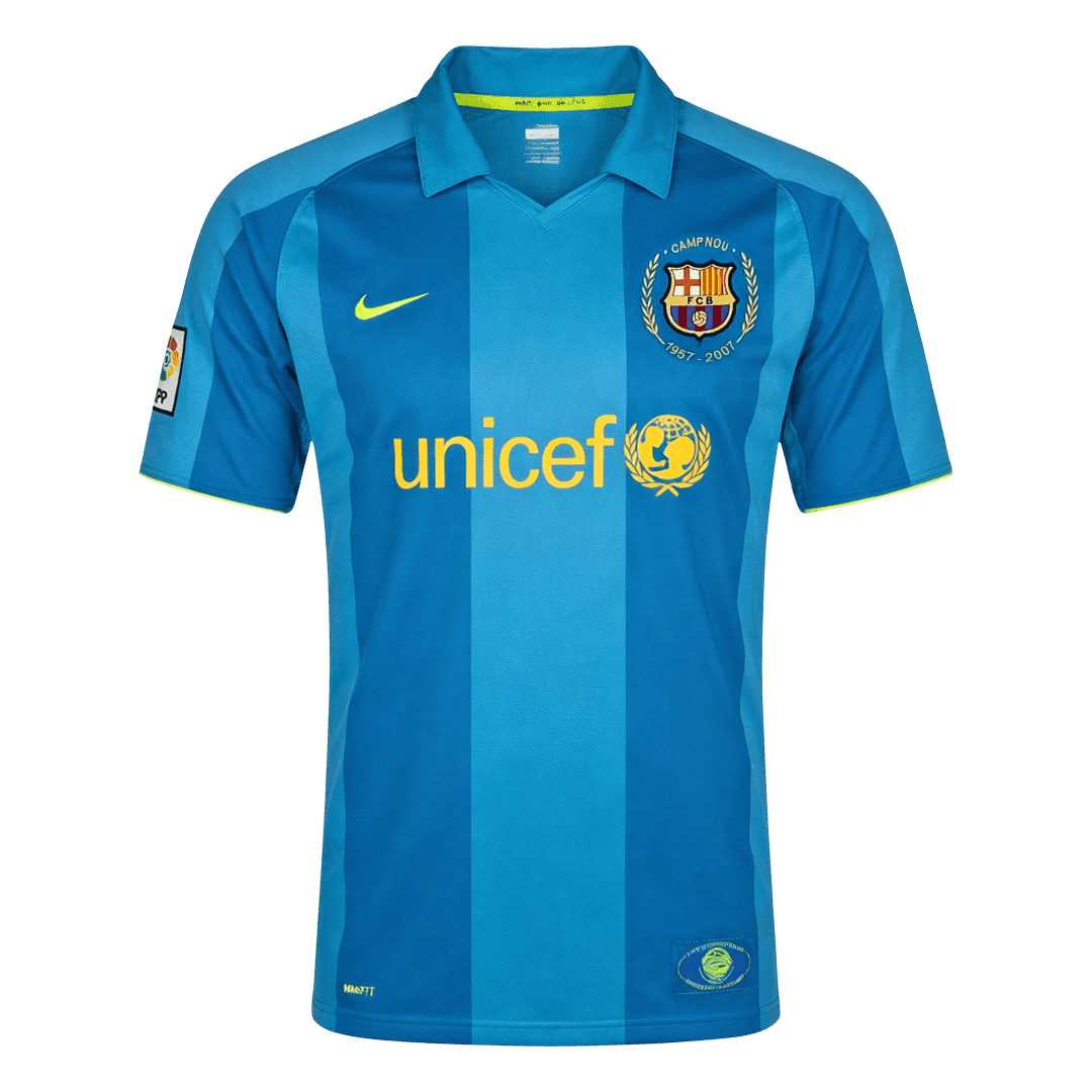 Barcelona Pryč Retro fotbalový dres 2007/08
