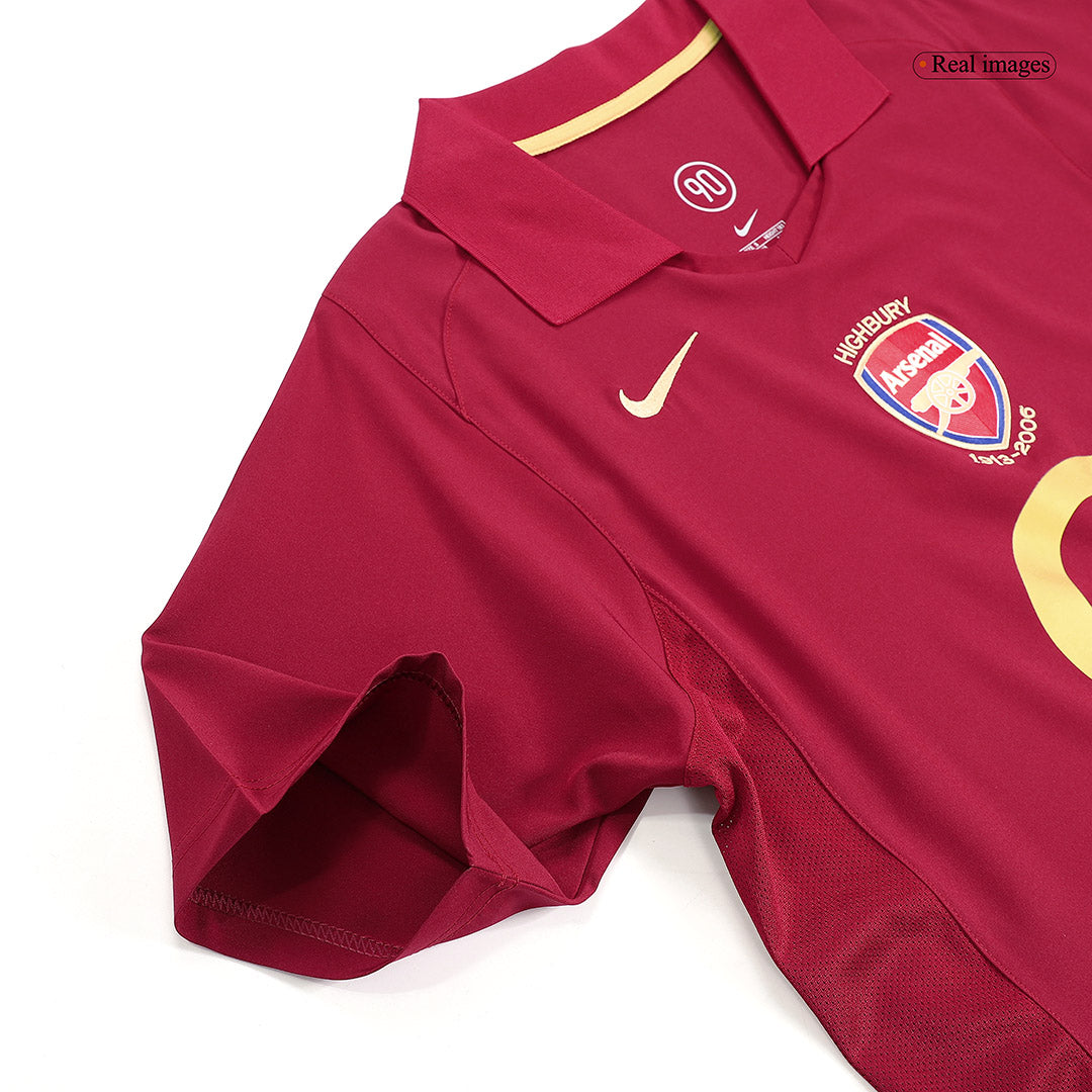 Arsenal BERGKAMP #10 Domácí Retro fotbalový dres 2005/06