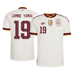 Spain LAMINE YAMAL #19 Pryč Fotbalový dres Mistrovství světa 2026 Champion Edition - verze pro hráče