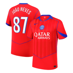 Pánské PSG JOÃO NEVES #87 Třetí pryč Fotbalový dres 2025/26