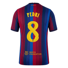 Barcelona PEDRI #8 Domov Fotbalový dres 2026/27 - verze pro hráče - UCL
