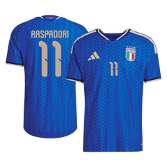 Italy RASPADORI #11 Domov Fotbalový dres World Cup 2026 - verze pro hráče