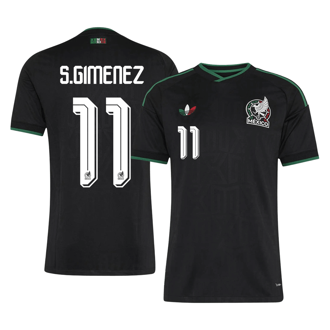 Mexico S.GIMENEZ #11 Třetí pryč Fotbalový dres Mistrovství světa 2026 - verze pro hráče