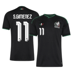 Mexico S.GIMENEZ #11 Třetí pryč Fotbalový dres Mistrovství světa 2026 - verze pro hráče