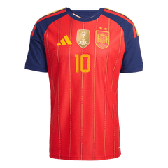 Spain OLMO #10 Domov Fotbalový dres Mistrovství světa 2026 Champion Edition - verze pro hráče
