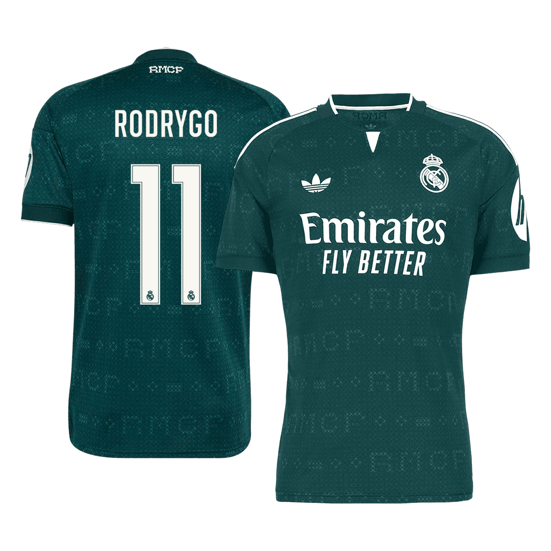 Pánské Real Madrid RODRYGO #11 Pryč Fotbalový dres 2026/27