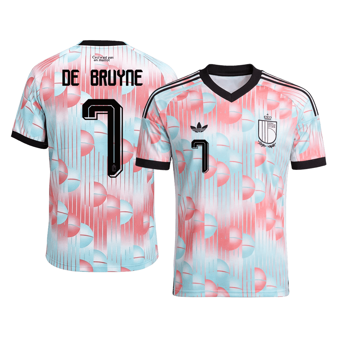 Pánské Belgium DE BRUYNE #7 Pryč Fotbalový dres Mistrovství světa 2026