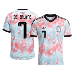 Pánské Belgium DE BRUYNE #7 Pryč Fotbalový dres Mistrovství světa 2026