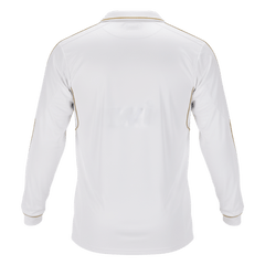 Real Madrid Domov Retro Long Sleeve fotbalový dres 2011/12