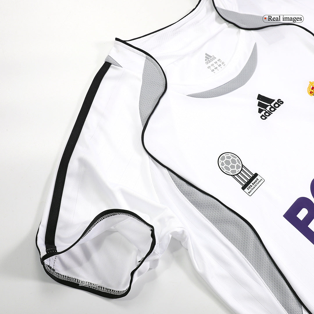 Real Madrid RAUL #7 Domácí Retro fotbalový dres 2006/07