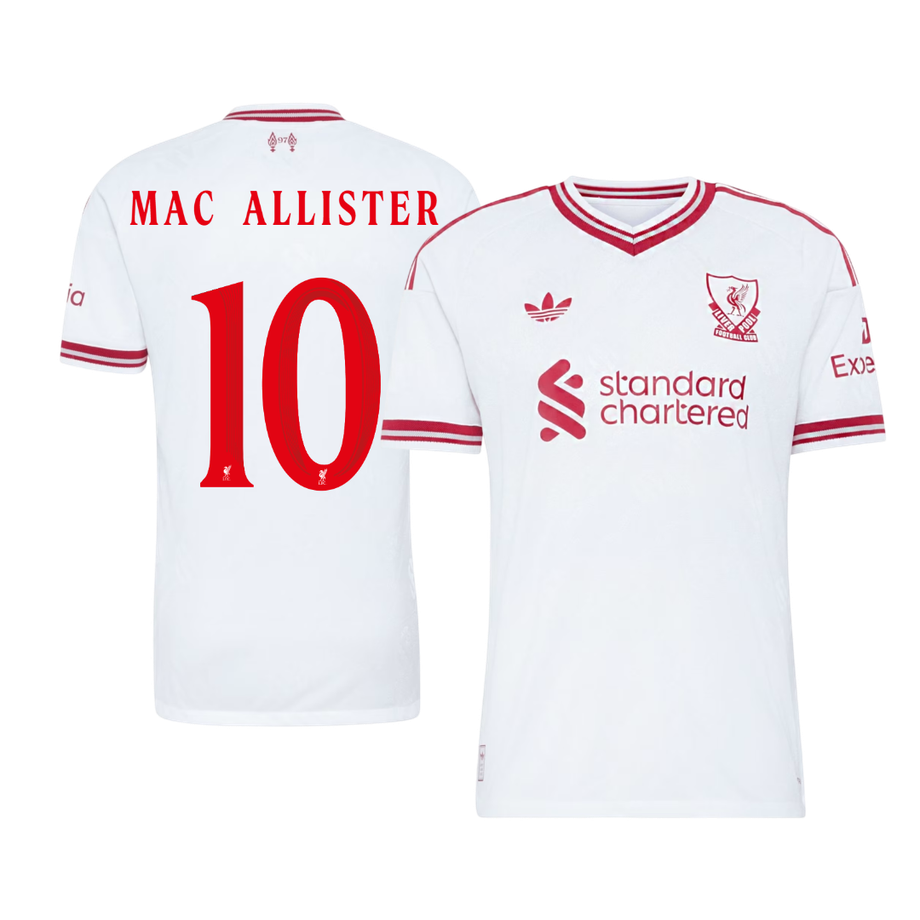 Liverpool MAC ALLISTER #10 Pryč Fotbalový dres 2026/27 - verze pro hráče - UCL
