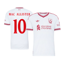 Liverpool MAC ALLISTER #10 Pryč Fotbalový dres 2026/27 - verze pro hráče - UCL