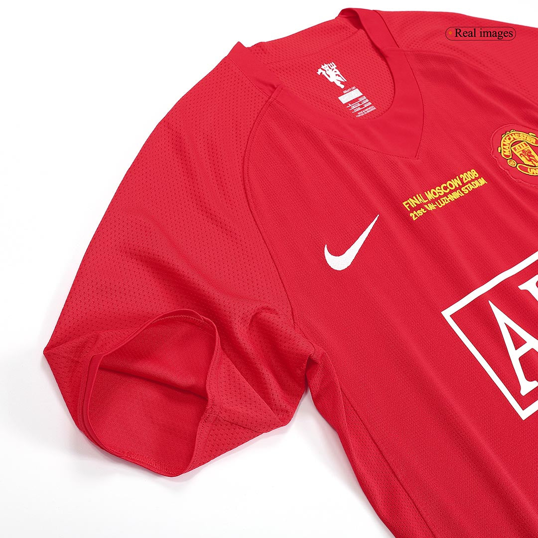 Manchester United ROONEY #10 domácí retro fotbalový dres 2007/08 - finále UCL