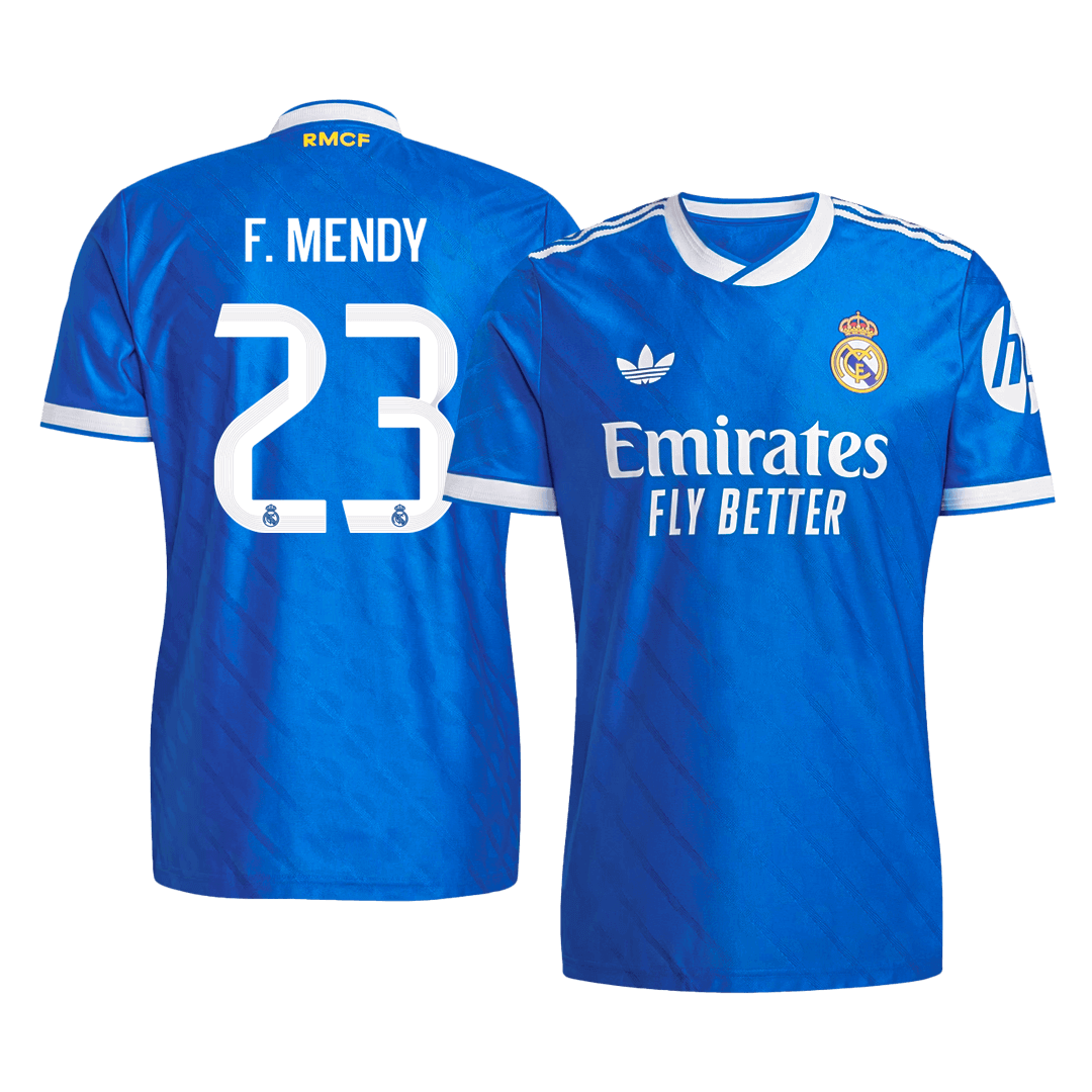 Real Madrid F. MENDY #23 Třetí pryč Fotbalový dres 2025/26 - verze pro hráče