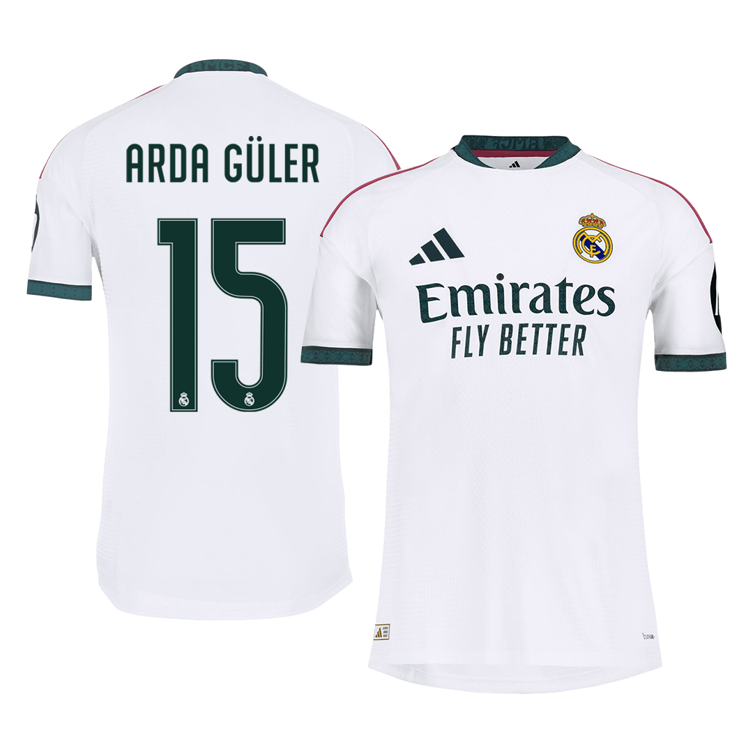 Real Madrid ARDA GÜLER #15 Domov Fotbalový dres 2026/27 - verze pro hráče